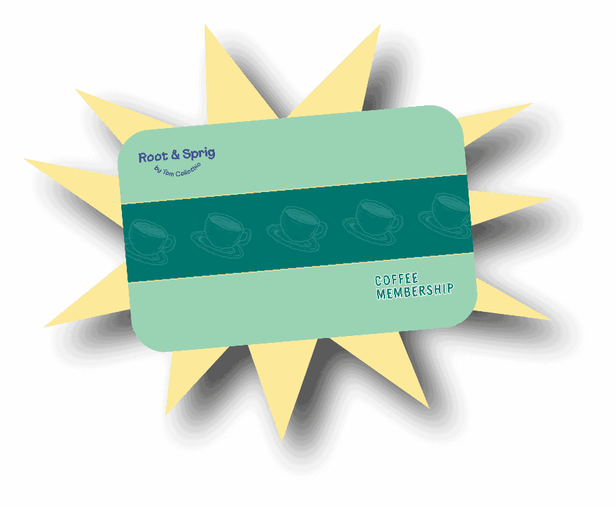 Coffee Membership Card
