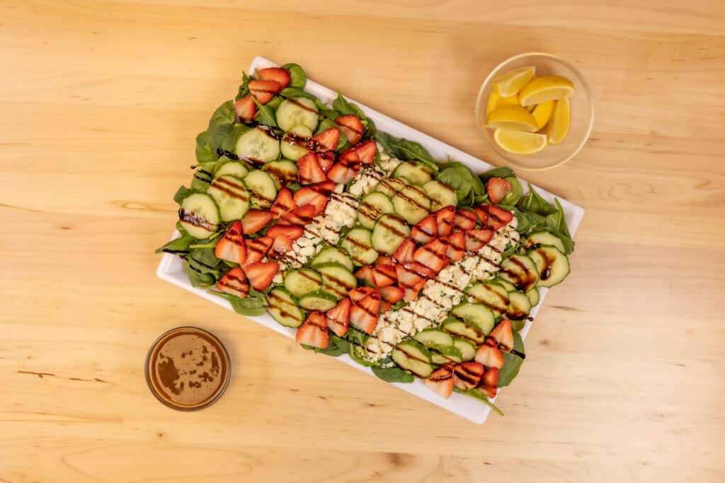 SALAD PLATTER - A great compliment to our sandwich or meal on it’s own.